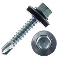 Саморез кровельный по металлу 5,5х19 с шайбой EPDM оцинкованный