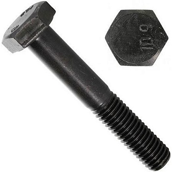 Болт шестигранный с неполной резьбой М6х30 DIN 931 класса прочности 10.9